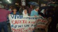 Ex presos políticos marcharon y pidieron juicio político para el juez Piedrabuena